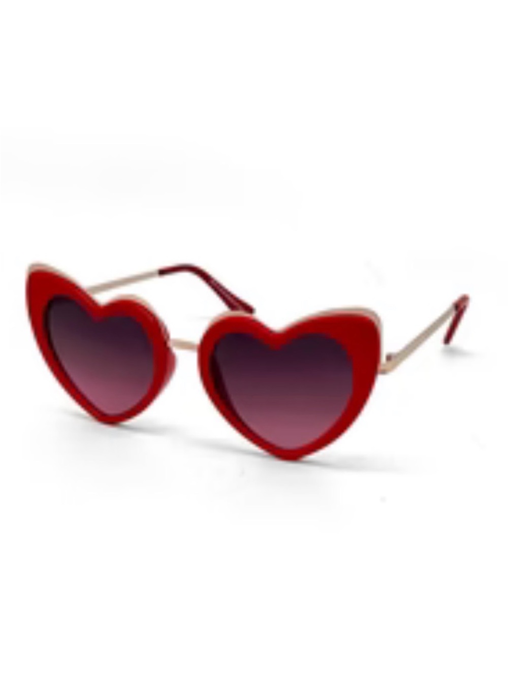 New York & Company Red Heart Sunglasses